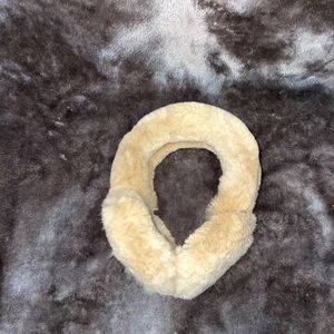Tan Furry Ear Muffs